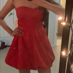 NEW TAG red mini dress